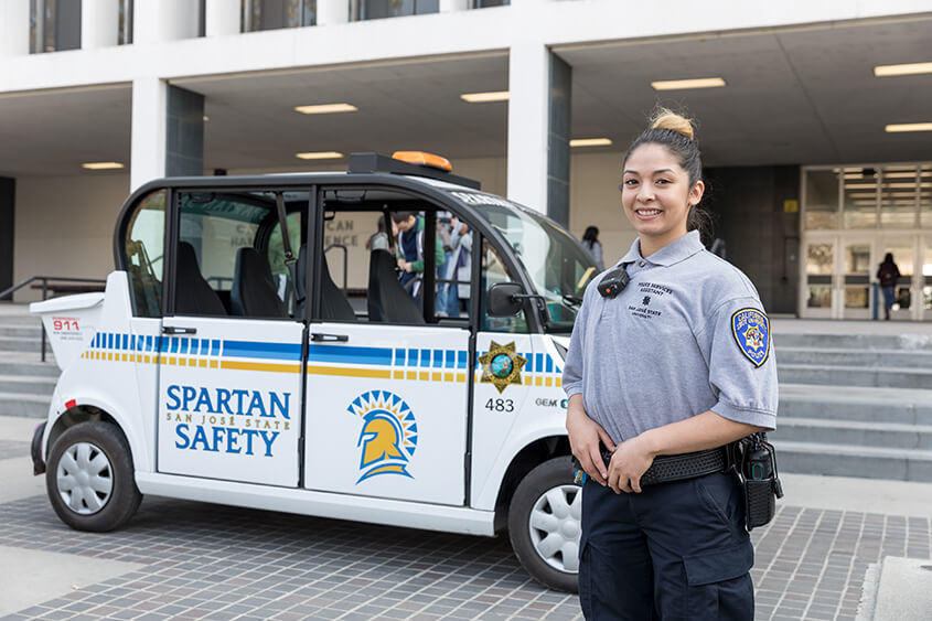 SJSU security guard